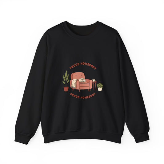 Proud Homebody Crewneck Sweatshirt | homebody, hygge aesthetic