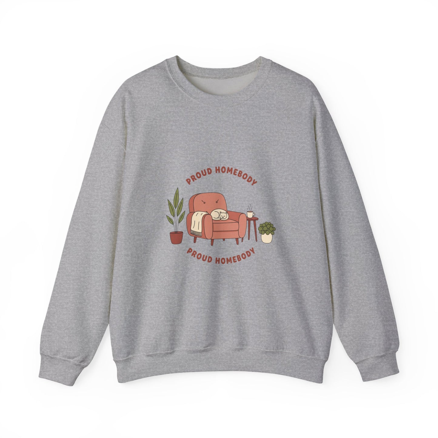 Proud Homebody Crewneck Sweatshirt | homebody, hygge aesthetic