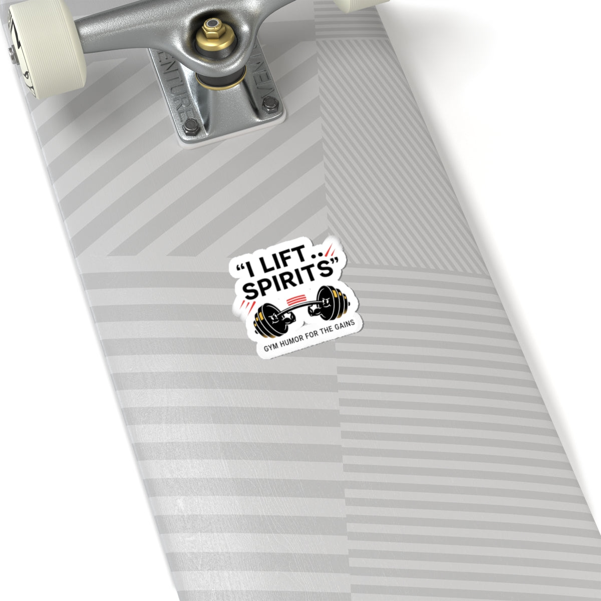 Art Deco Chrome Geometry Sticker | geometric luxe, chrome accents