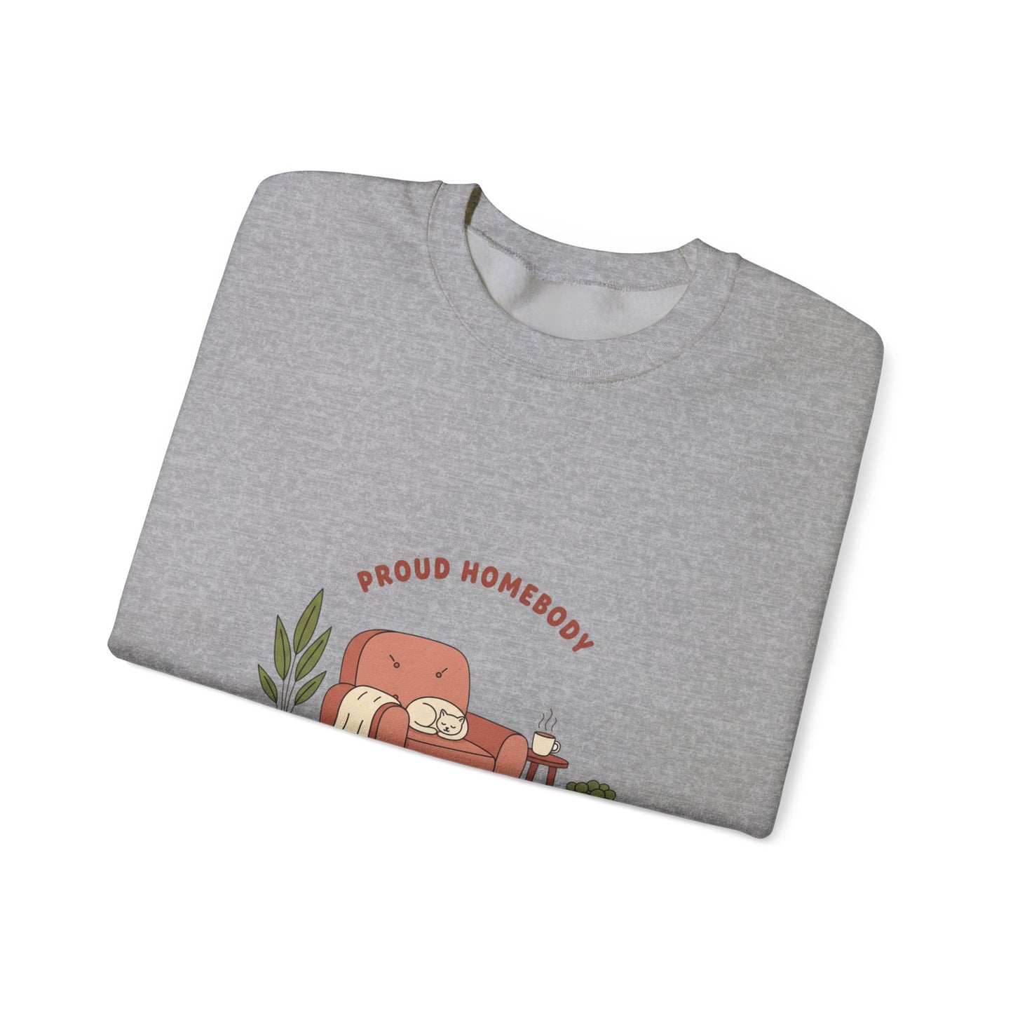 Proud Homebody Crewneck Sweatshirt | homebody, hygge aesthetic