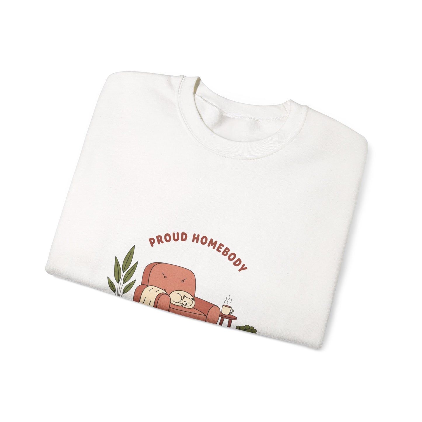 Proud Homebody Crewneck Sweatshirt | homebody, hygge aesthetic