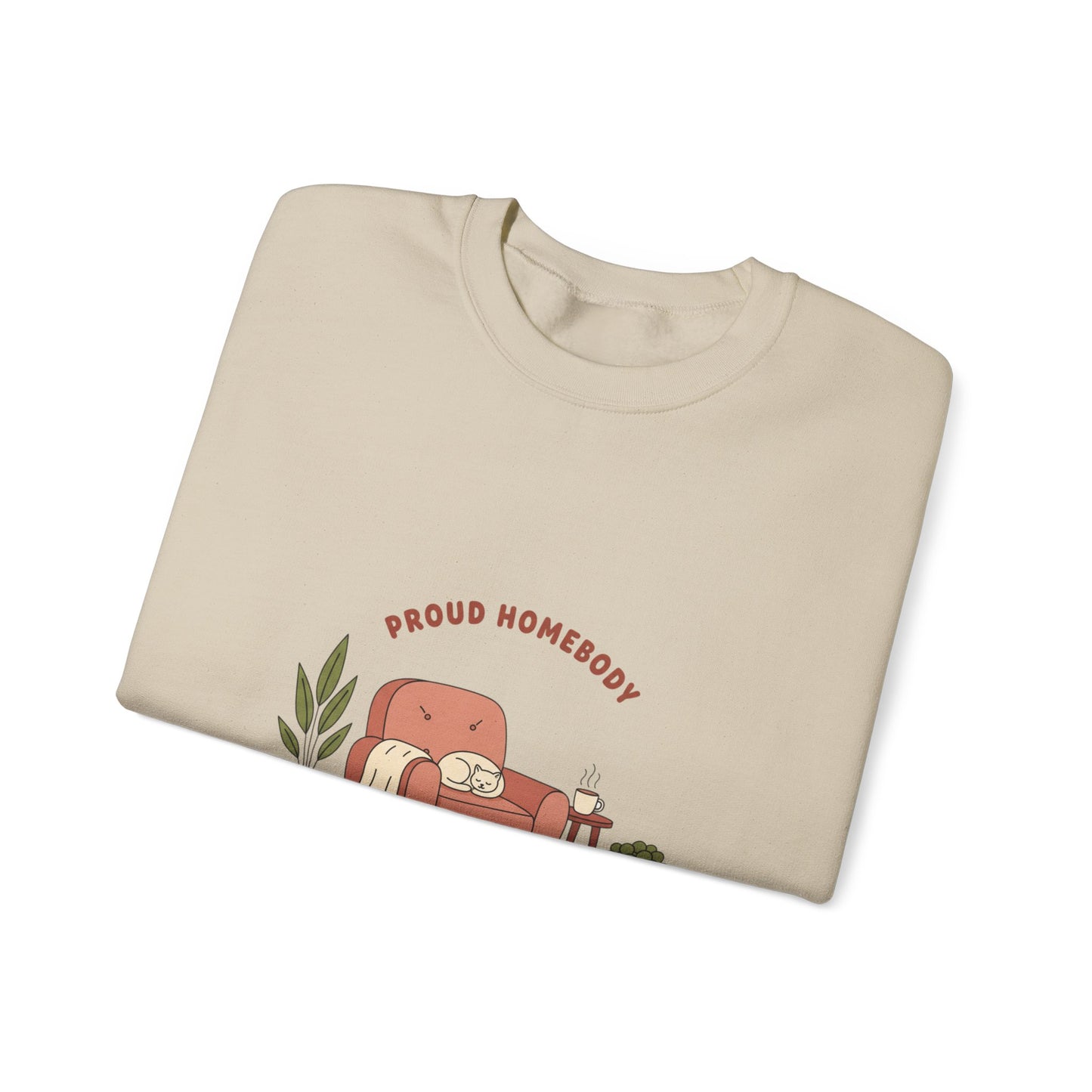 Proud Homebody Crewneck Sweatshirt | homebody, hygge aesthetic